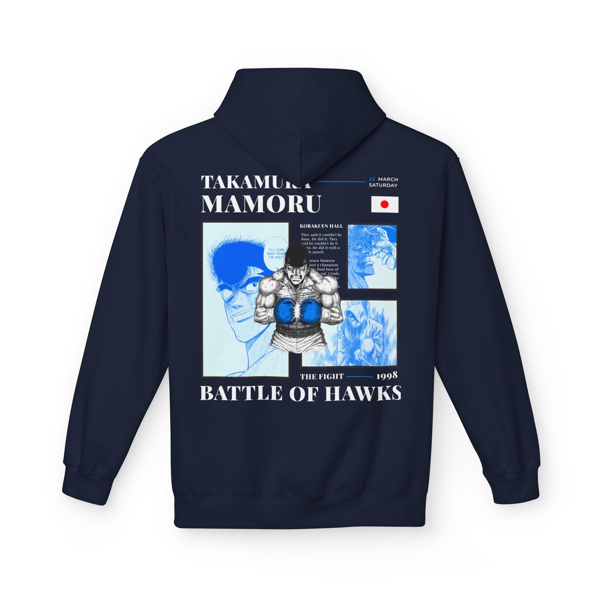 Hajime no Ippo - Takamura Mamoru Hoodie - Senkai Project - Hoodie