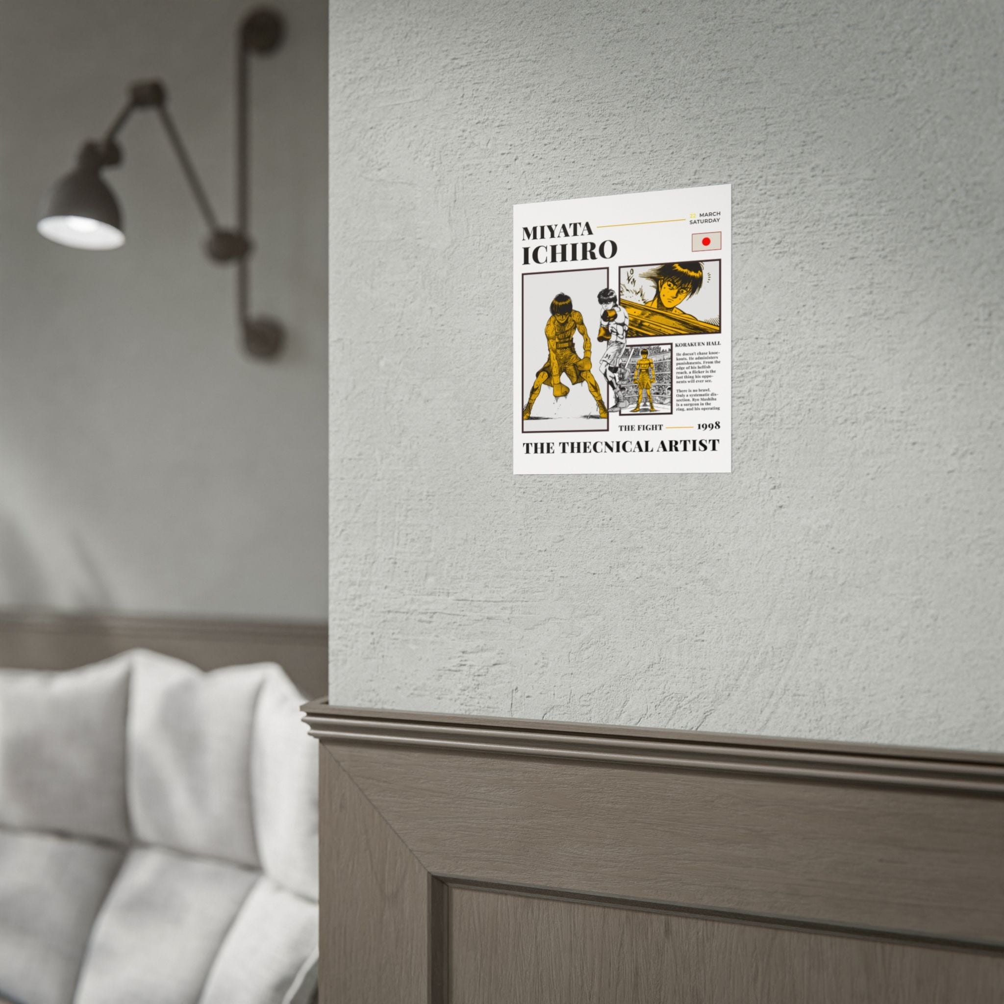 Vintage Rolled Posters - Miyata Ichiro - Hajime no Ippo - Senkai Project - Poster