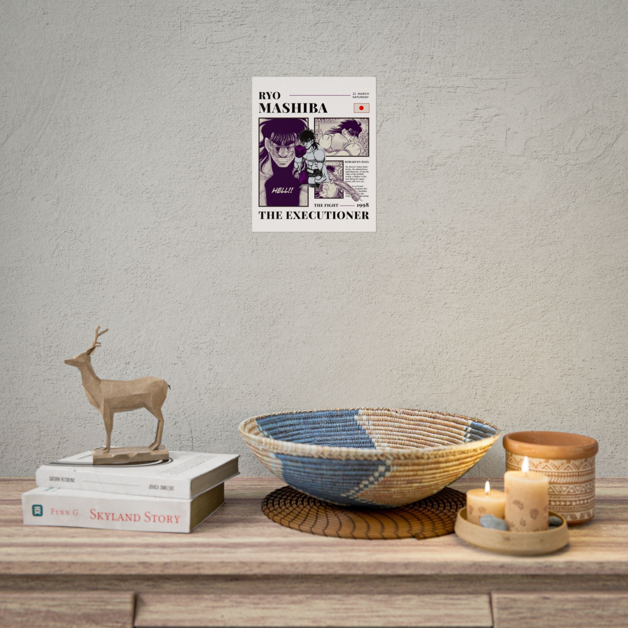 Vintage Rolled Posters - Ryo Mashiba - Hajime no Ippo - Senkai Project - Poster